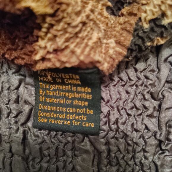 UbU Handcrafted Jacket & Shell Set – Fall Leaves Palette – Size Small - Picture 12 of 14